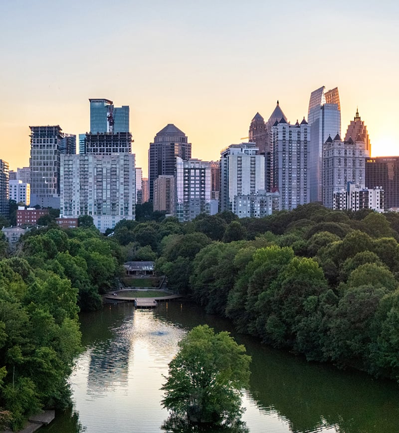 skyline of atlanta
